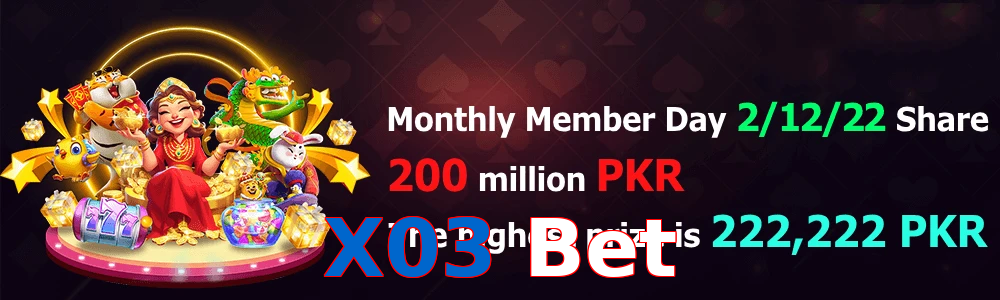 X03 Bet game feature